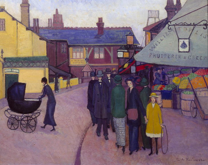 Stanislawa De Karlowska 'Swiss Cottage' exhibited 1914