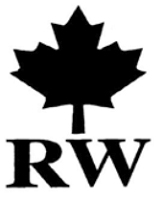 Maple leaf RW black and white - Example 2