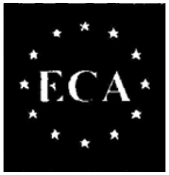 ECA logo with stars - Example 1