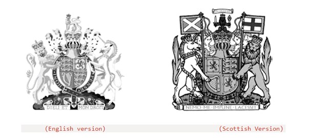 Royal arms