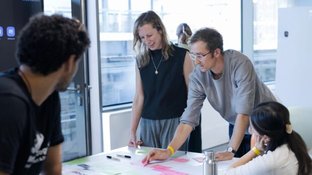 Designers in a workshop at the Public Design Conference.