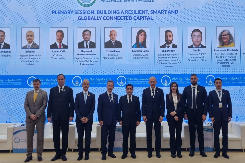 Zaha Hadid Architects visit Ashgabat