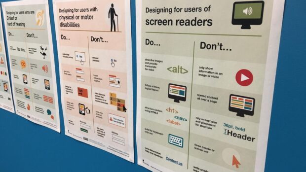 Accessibility posters