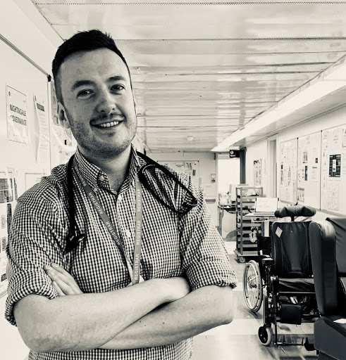 A photograph of Dr James Maguire.