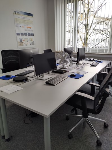 An image of the GESIS safe room