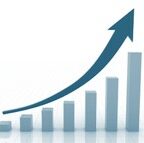 A figure illustrating a chart rising exponentially