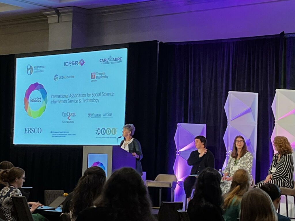 Presenters at IASSIST 2023 conference