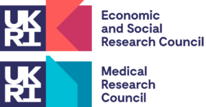 UKRI ESRC and UKRI MRC logos