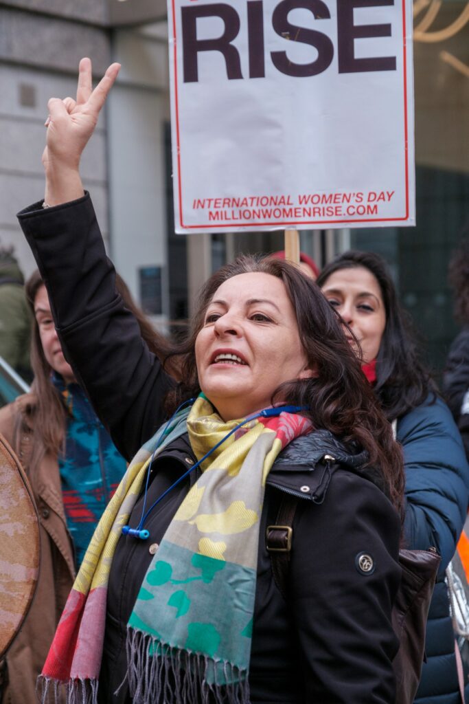 A group of women