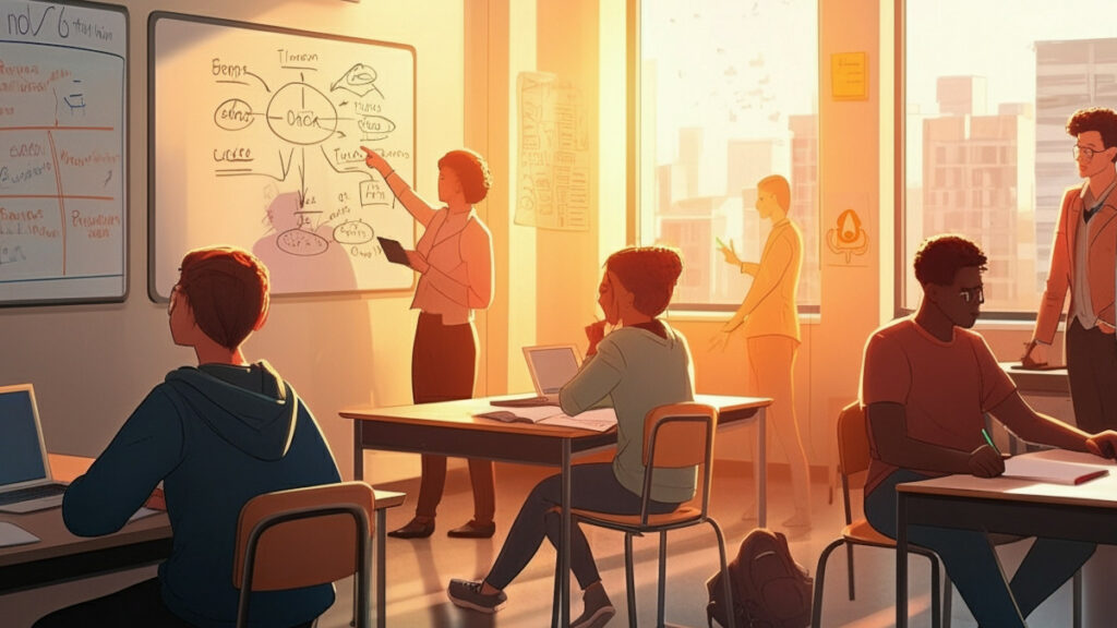 Teaching students