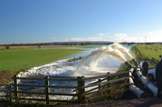 Somerset Levels pumping operation