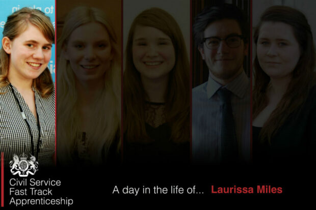 A day in the life: Fast Track Apprentice Laurissa Miles