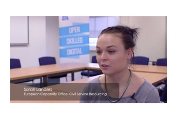 Sarah Landers talking about life as a Fast Track Apprentice
