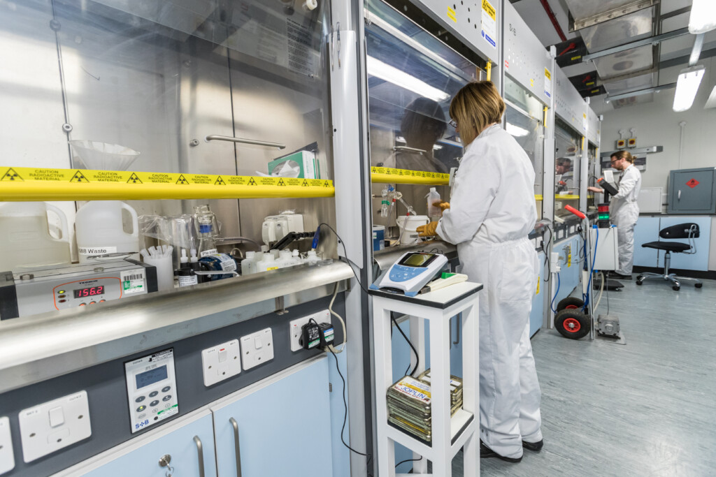 Laboratory worker