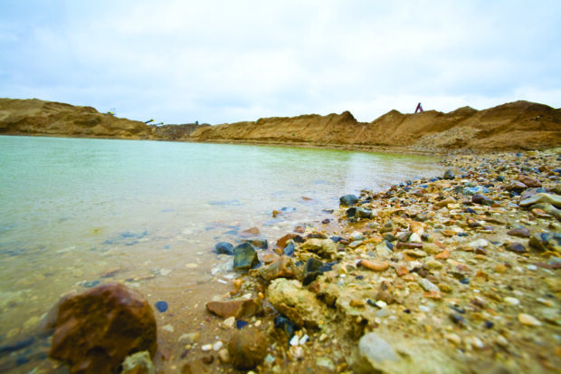 Image of a farm reservoir