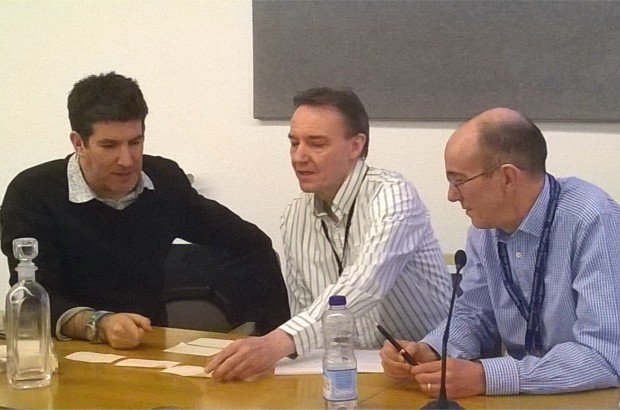 Tim Knighton, James Thornett and John-Alty.