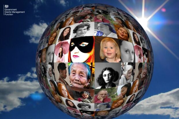 A global cover with image of women from different backgrounds and ages