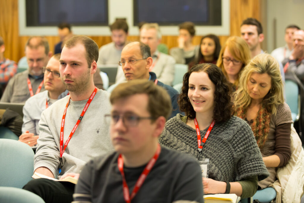 Attendees at the Documenting APIs event