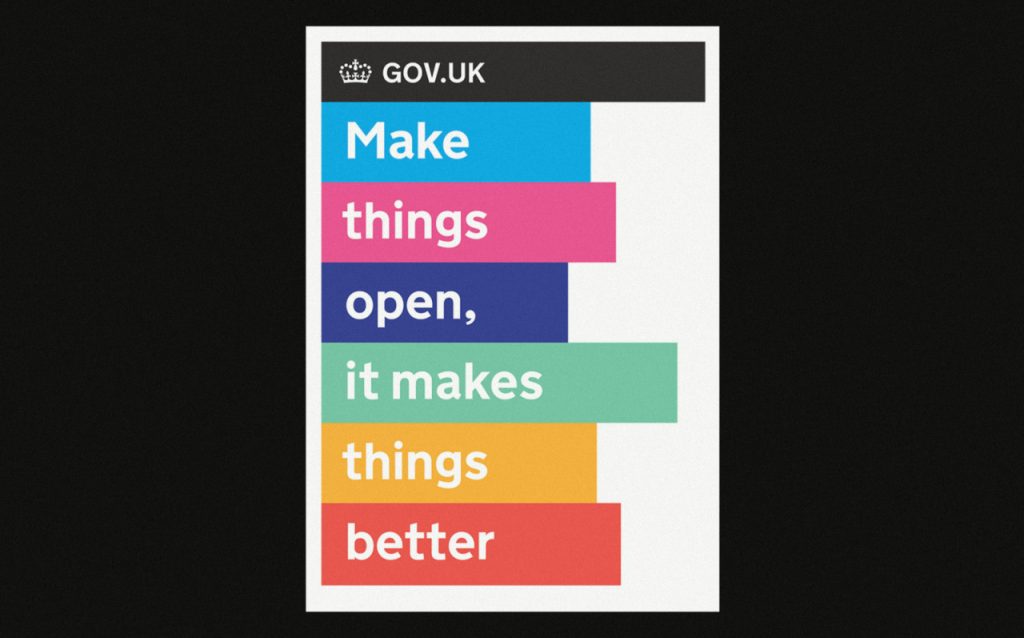 Make things open, it makes things better sticker