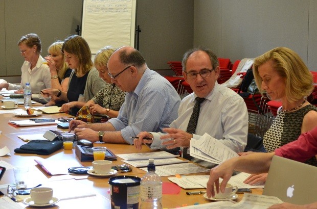 Libraries Taskforce members at the start of their 4th meeting.