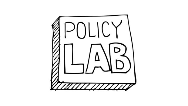 This is the Policy Lab Logo. The blog is text based;