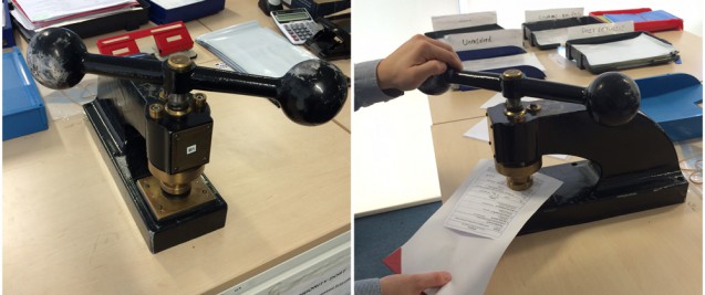 Creating an apostille