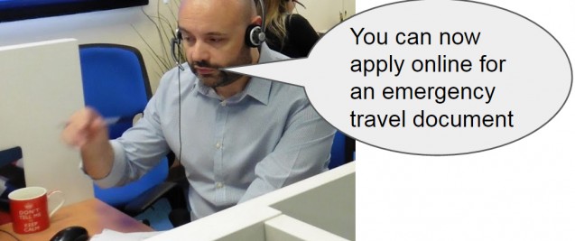 You can now apply online for an emergency travel document