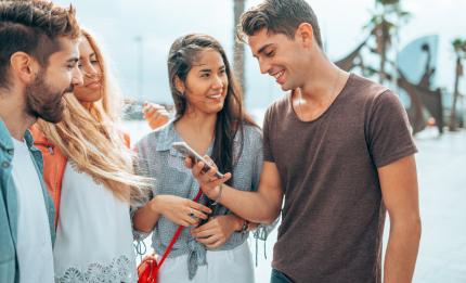 Using our social media channels to improve your English