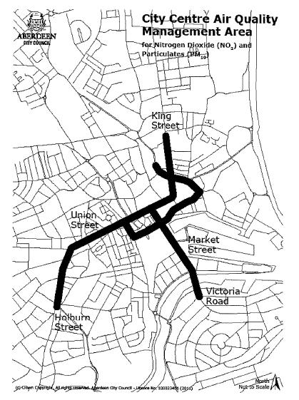 AQMA Map