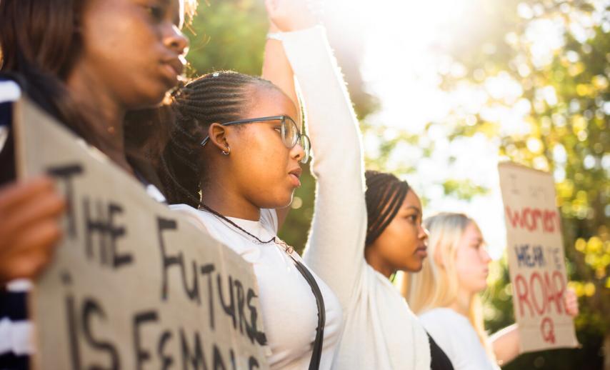 Women's rights march