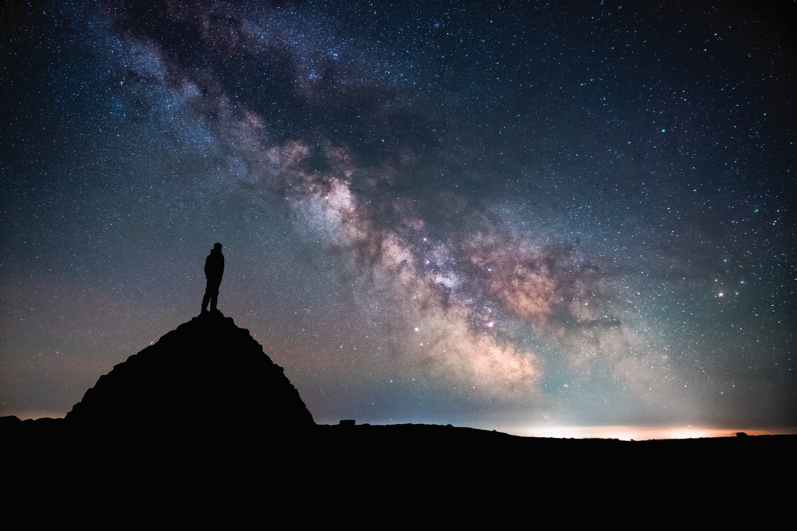 Milky way over Dunkery