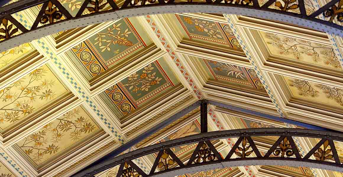 The gilded canopy of our Hintze Hall