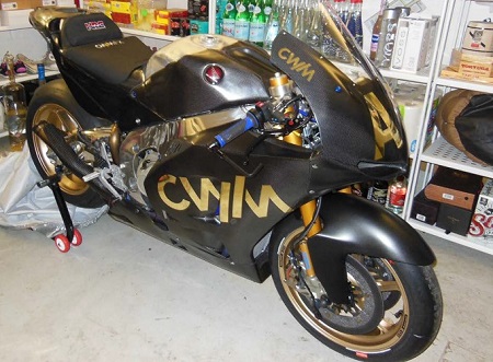 Picture of CWM bike bought by Anthony Constantinou