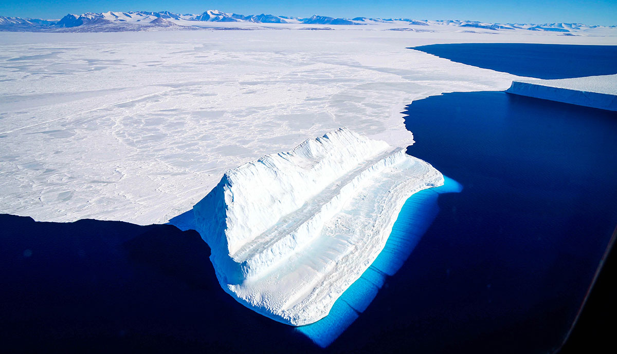 An iceberg in McMurdo Sound
