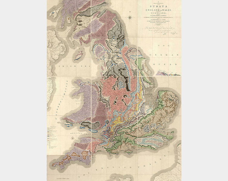 William Smith's geological map of Britain