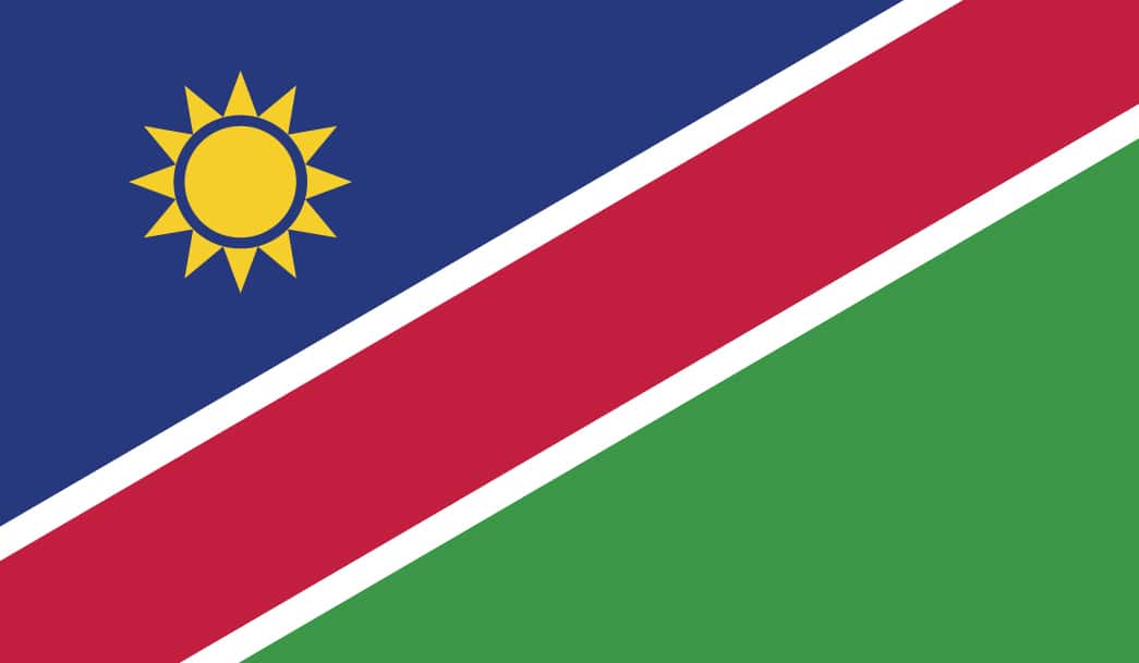 Flag of Namibia
