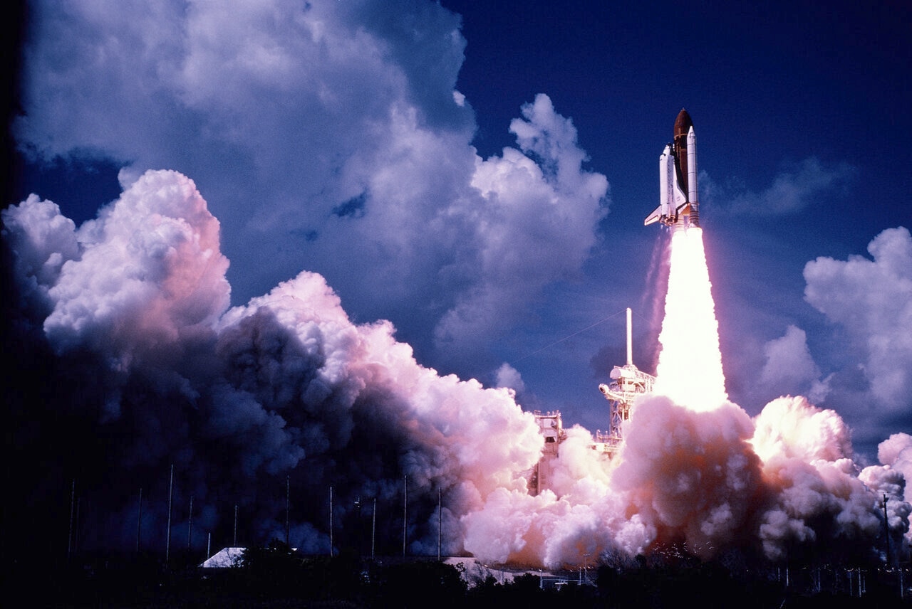 The space shuttle