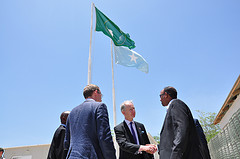 Henry Bellingham in Mogadishu
