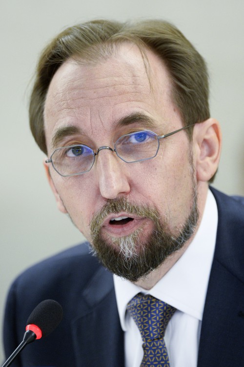 High Commissioner Zeid addresses the Council for the first time