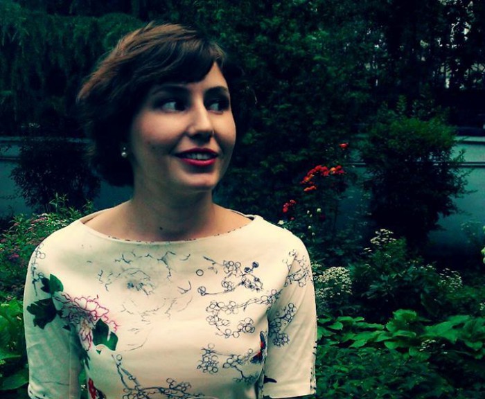 Radosveta Karageorgieva at the garden of the British Ambassador's Residence in Sofia