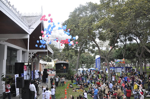 London 2012: picnic en el parque