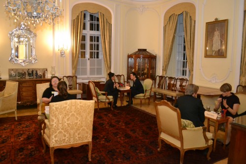 Mentees had the chance to have 10 minutes sessions with their selected mentors.
