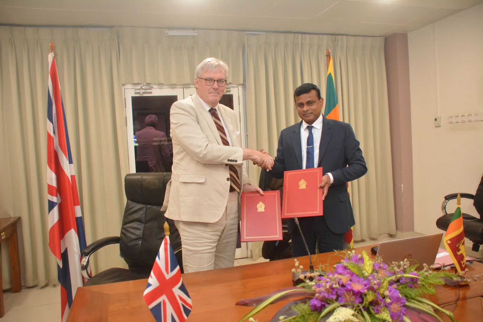Sri Lanka MoU signing event
