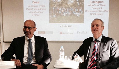 Harlem Désir et David Lidington