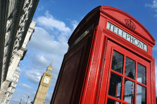 London telephone box