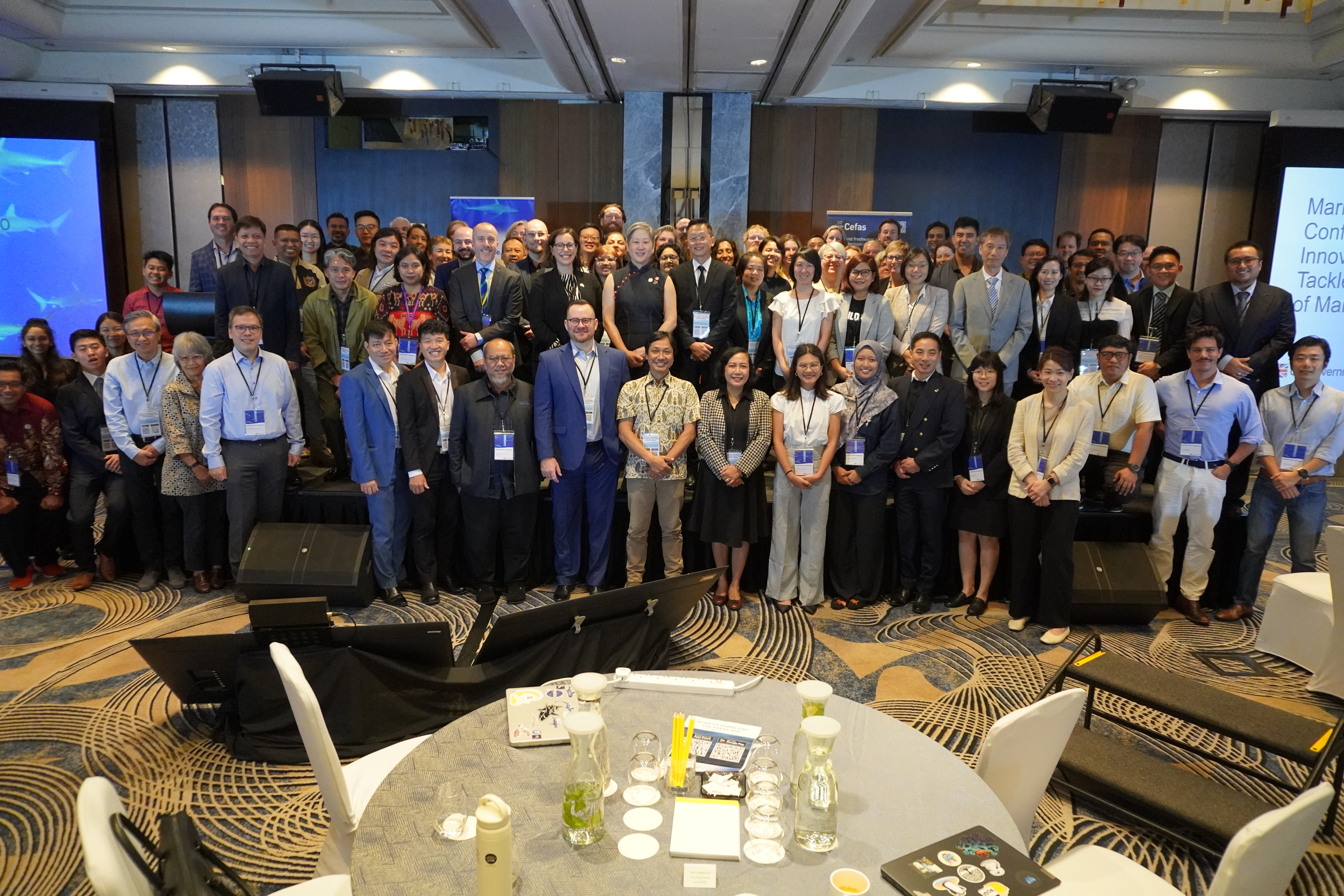 A group photo of delegates from the conference