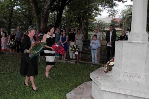 Gallipoli service of remembrance in Colombo, 25 April 2015