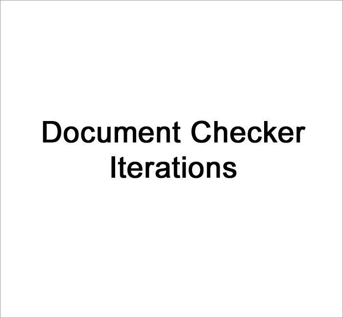Elgibility checker iterations