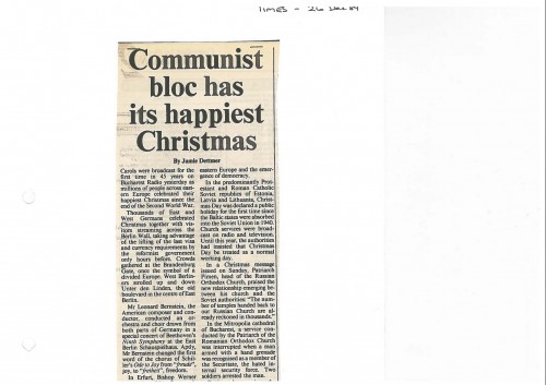 A scan from British media