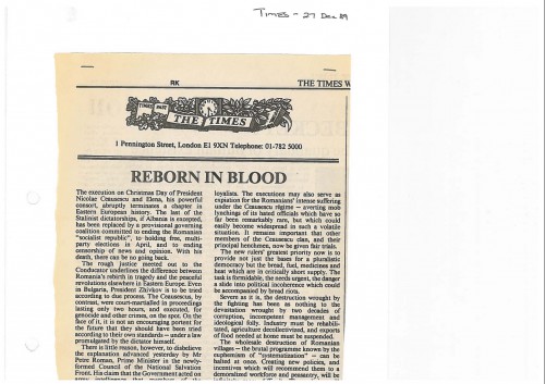 Newspaper scan
